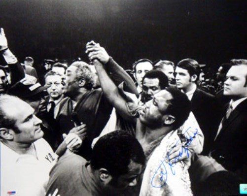 Joe Frazier Autographed 16x20 Photo PSA/DNA