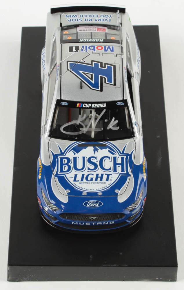 Kevin Harvick Signed 2020 NASCAR #4 Busch Light #Pit4Busch - 1:24 Premium Action Diecast Car (PA COA) - Limited Edition 1 of 648 - PristineMarketplace