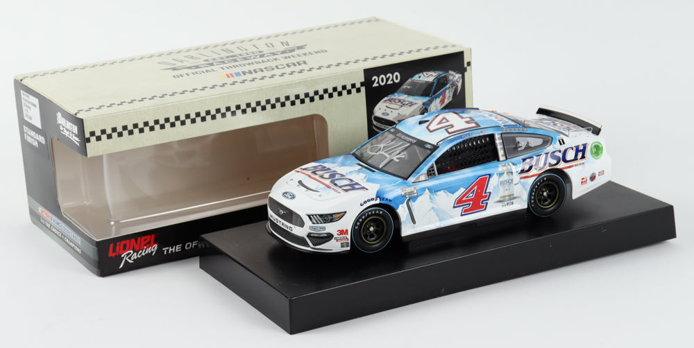 Kevin Harvick Signed 2020 NASCAR #4 Busch Beer Darlington - 1:24 Premium Action Diecast Car (PA COA) - Limited Edition 1 of 768 - PristineMarketplace