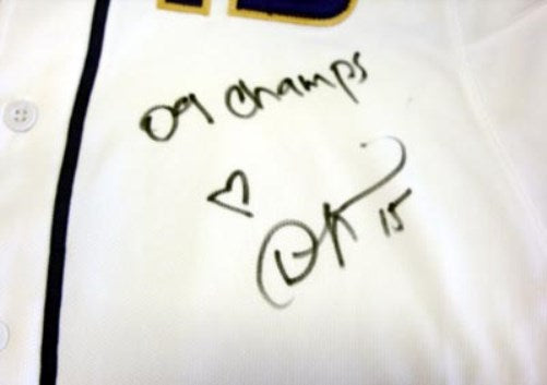 Washington Huskies Danielle Lawrie Autographed White Nike Jersey "09 Champs" Size L MCS Holo Stock