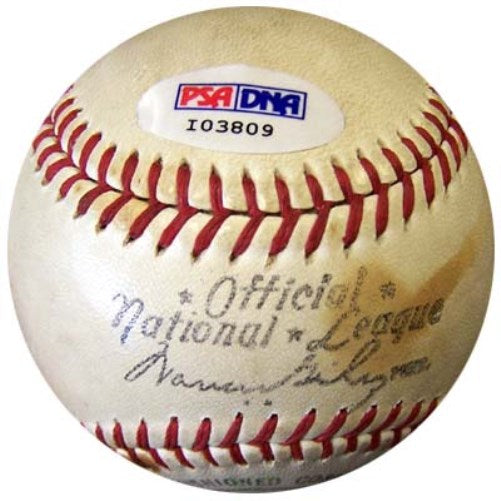 Ted Williams Autographed Official NL Giles Baseball Boston Red Sox PSA/DNA #I03809 - PristineMarketplace