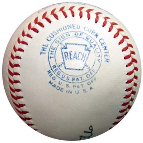 Mickey Mantle & Ralph Houk Autographed Official AL Cronin Baseball New York Yankees 1960's Vintage Signature PSA/DNA #I73135 - PristineMarketplace