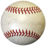 Ted Williams Autographed Official NL Giles Baseball Boston Red Sox PSA/DNA #I03809 - PristineMarketplace