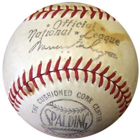 Ted Williams Autographed Official NL Giles Baseball Boston Red Sox PSA/DNA #I03809 - PristineMarketplace