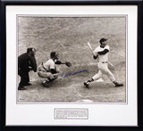 Ted Williams Autographed Framed 16x20 Photo Boston Red Sox UDA Holo #UDV21345