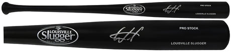 Wander Franco Signed Louisville Slugger Pro Stock Black Baseball Bat