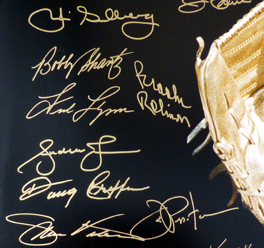 MLB Gold Glove Winners Autographed 16x20 Photo With 45 Total Signatures Including Brooks Robinson, Ozzie Smith & Gary Carter PSA/DNA Stock #10729 - PristineMarketplace
