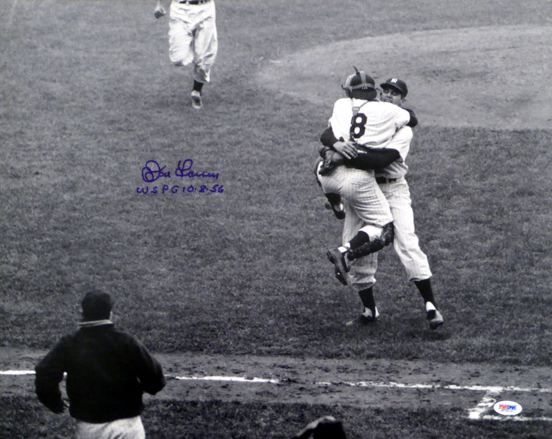 Don Larsen Autographed 16x20 Photo New York Yankees "WSPG 10-8-56" PSA/DNA Stock