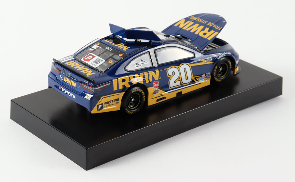 Christopher Bell Signed 2021 NASCAR #20 Irwin Tools Camry - 1:24 Premium Action Diecast Car - PristineMarketplace
