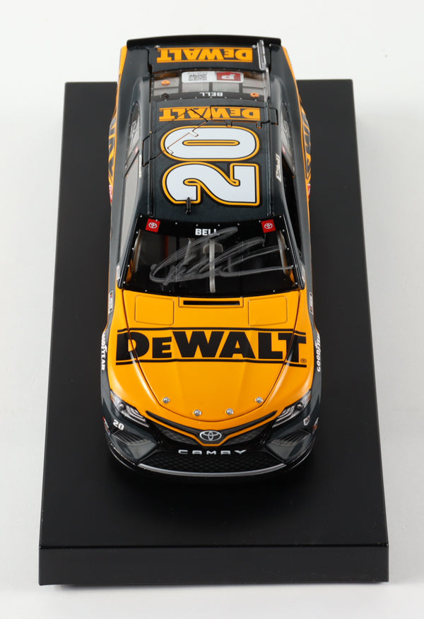 Christopher Bell Signed 2021 NASCAR #20 Dewalt Camry - 1:24 Premium Action Diecast Car - PristineMarketplace
