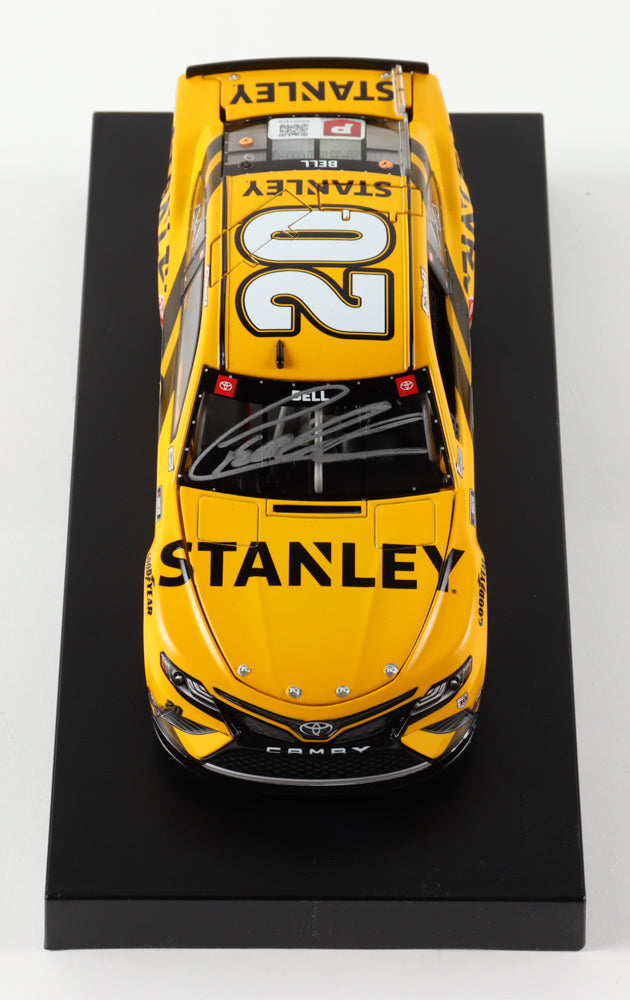 Christopher Bell Signed 2021 NASCAR #20 Stanley Camry - 1:24 Premium Action Diecast Car - PristineMarketplace
