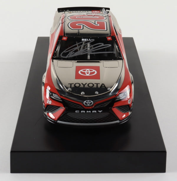 Christopher Bell Signed 2021 NASCAR #20 Toyota Camry Color Chrome - 1:24 Premium Action Diecast Car - PristineMarketplace