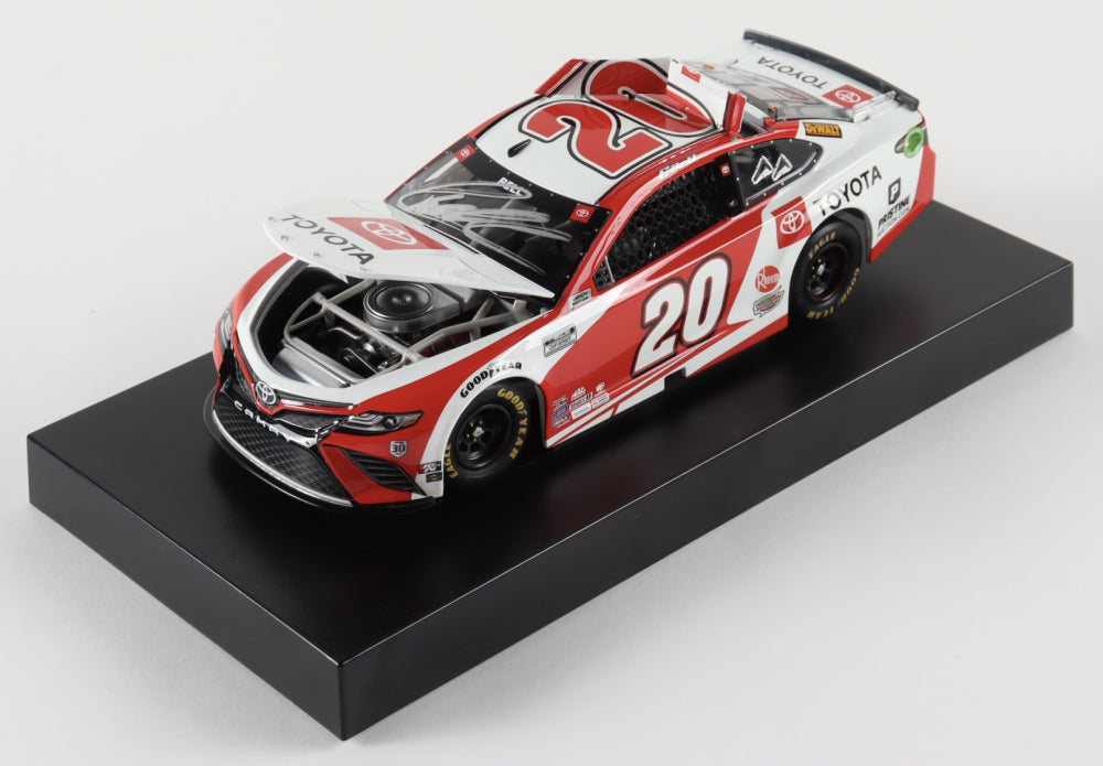 Christopher Bell Signed 2021 NASCAR #20 Toyota Camry - 1:24 Premium Action Diecast Car - PristineMarketplace