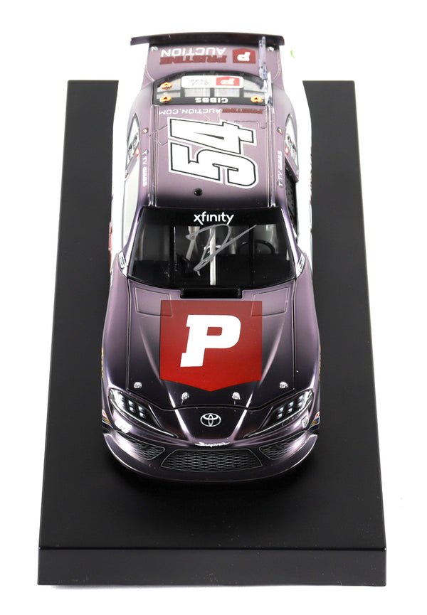 Ty Gibbs Signed 2021 NASCAR #54 Supra Color Chrome | Pristine Auction - 1:24 Premium Action Diecast Car - PristineMarketplace