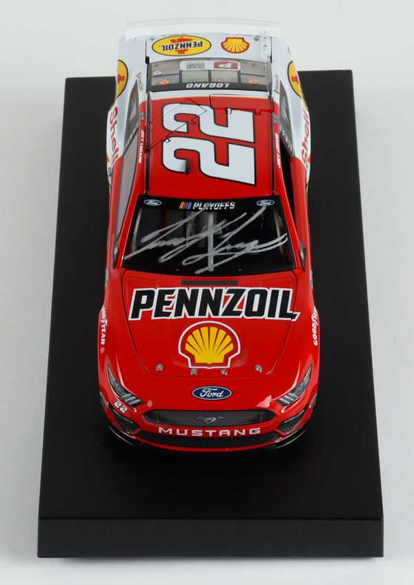 Joey Logano Signed 2020 NASCAR #22 Shell-Pennzoil - Darlington - 1:24 Premium Action Diecast Car - PristineMarketplace