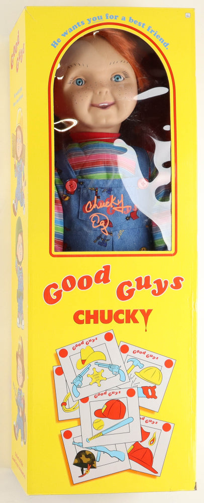 Ed Gale Signed "Childs Play" Full-Size Movie Prop Replica Chucky Doll Inscribed "Chucky" (PA) - PristineMarketplace