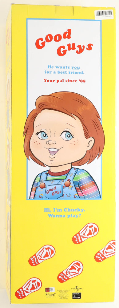 Ed Gale Signed "Childs Play" Full-Size Movie Prop Replica Chucky Doll Inscribed "Chucky" (PA) - PristineMarketplace