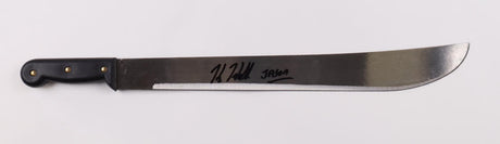 Kane Hodder Signed "Friday the 13th" 23" Steel Machete Inscribed "Jason" (PA) - PristineMarketplace